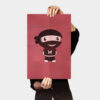 Red Ninja Poster