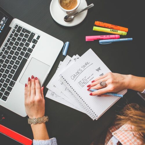 workspace-desk-from-above-picjumbo-com