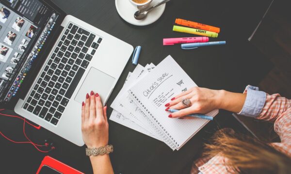 workspace-desk-from-above-picjumbo-com